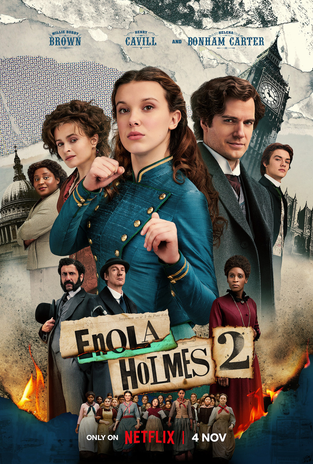 Enola Holmes 3 -  เอโนลา โฮล์มส์ 3 [พากย์ไทย][ซับไทย]