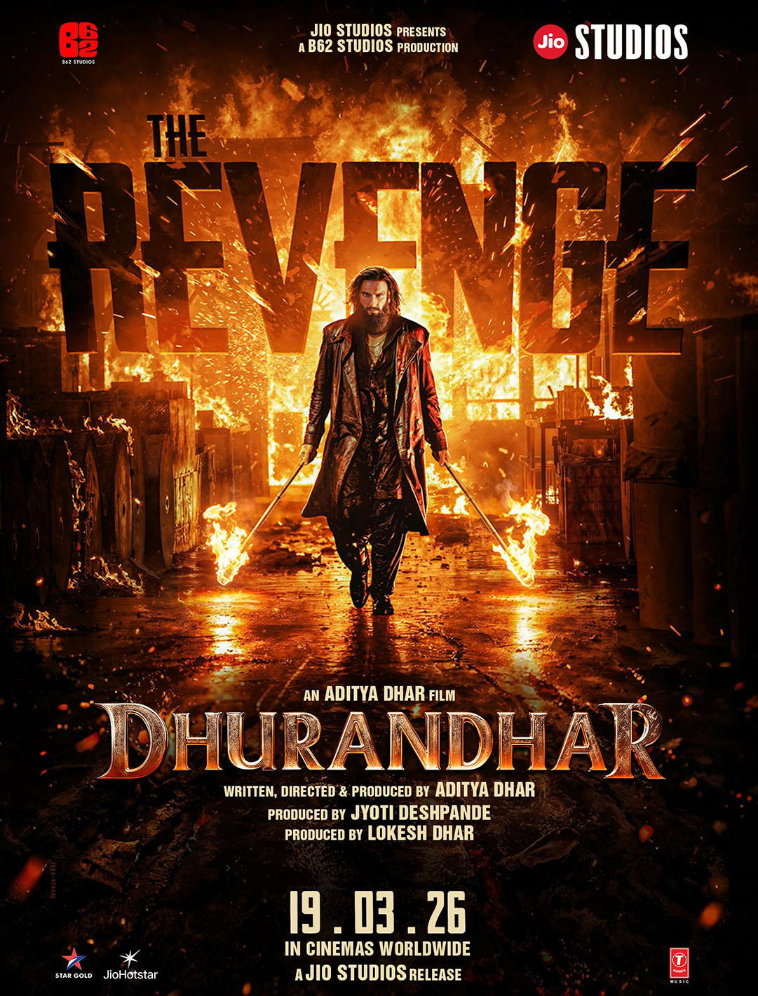 Dhurandhar The Revenge (2026) ปฏิบัติการกล้าสนั่นเมือง แค้นเดือดไร้ปรานี [ซับไทย]